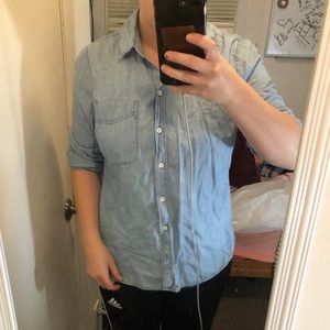 Soft Denim Long Sleeve Shirt